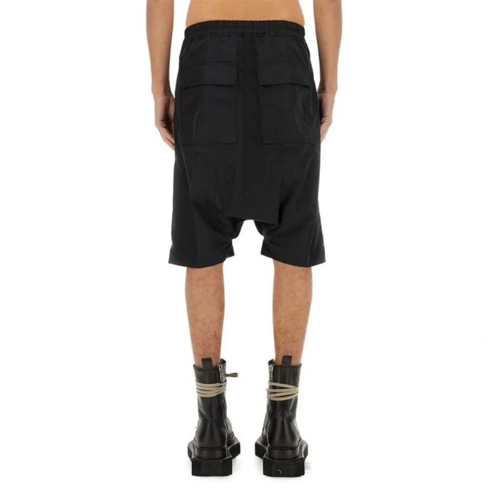 Authentic Rick Owens DRKSHDW Mainline Pods Shorts - Black IT 50 / US 40 / Large - Picture 3 of 14